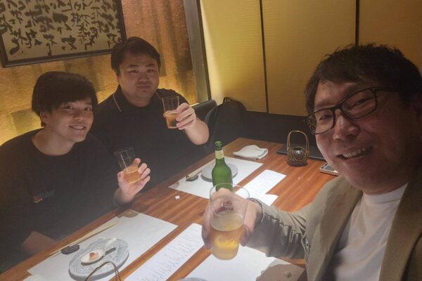 渡邉先生・島岡先生と会食