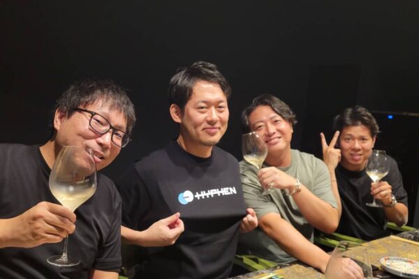【○○で会食】